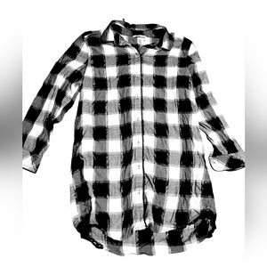 Victoria's Secret White Tee with Red, Silver, and Blue Sequins